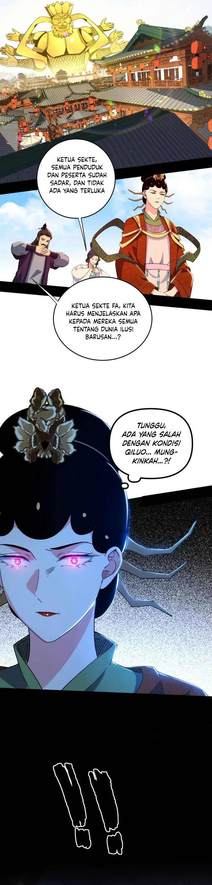 I’m An Evil God Chapter 458 Bahasa Indonesia